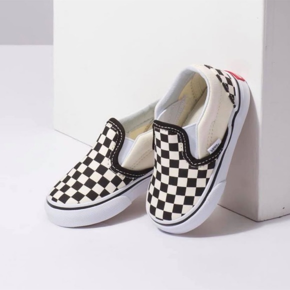 checkered vans for toddlers